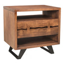 Moe's Home Collection Madagascar 1-Drawer Nightstand UH-1008-03 IMAGE 2