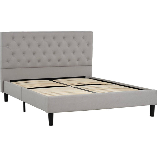 Primo International Griffintown Queen Upholstered Platform Bed B3711LIGR0XB5Q IMAGE 1