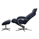 Palliser Q13 Swivel Leather Recliner 50013-02-DAZZLE-AZURE IMAGE 3
