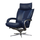 Palliser Q13 Swivel Leather Recliner 50013-02-DAZZLE-AZURE IMAGE 4