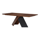 Moe's Home Collection Axio Dining Table with Pedestal Base BC-1043-03 IMAGE 2