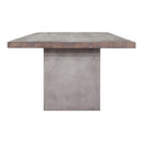 Moe's Home Collection Kaia Dining Table with Pedestal Base BQ-1030-25 IMAGE 3