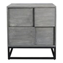 Moe's Home Collection Felix 2-Drawer Nightstand BV-1006-15 IMAGE 1