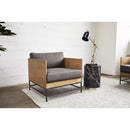 Moe's Home Collection Girona Stationary Fabric Accent Chair EI-1063-25 IMAGE 2