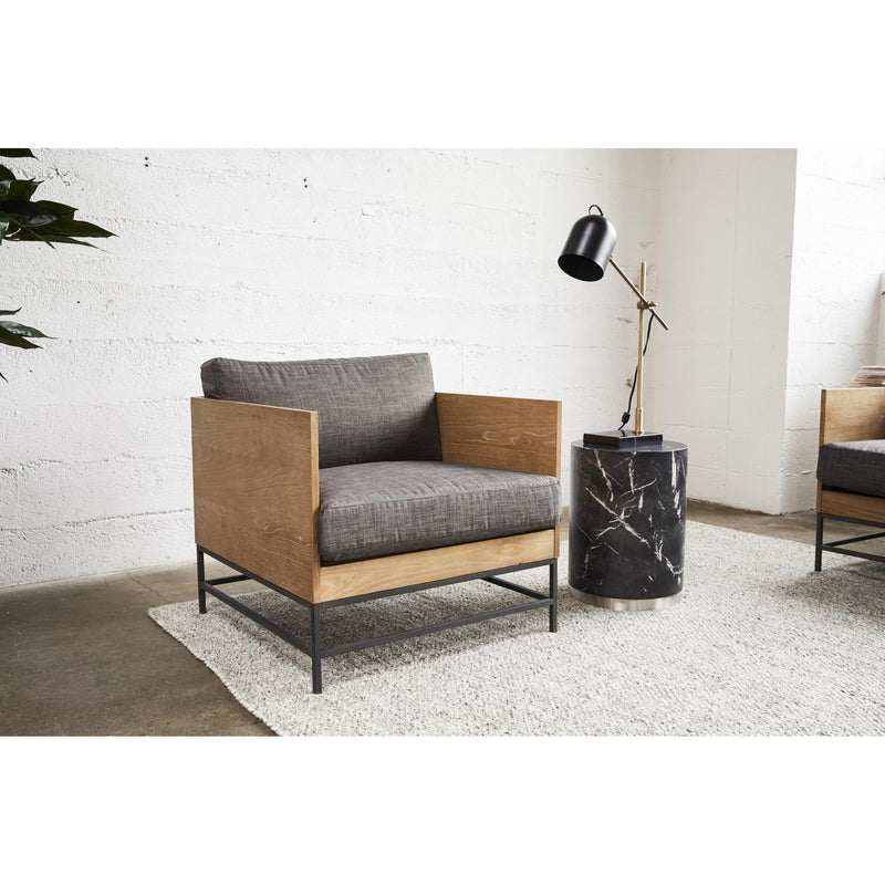 Moe's Home Collection Girona Stationary Fabric Accent Chair EI-1063-25 IMAGE 2