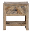 Moe's Home Collection Teigen 1-Drawer Nightstand FR-1005-03 IMAGE 1