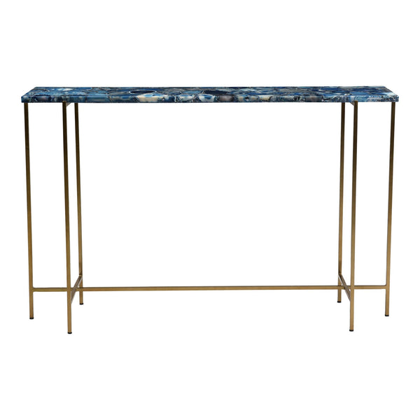 Moe's Home Collection Blue Console Table GZ-1131-26 IMAGE 1