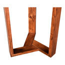 Moe's Home Collection Round Jinxx Counter Height Dining Table with Marble Top and Pedestal Base JD-1036-18 IMAGE 4