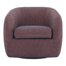 Moe's Home Collection Maurice Swivel Fabric Accent Chair JM-1003-12 IMAGE 1
