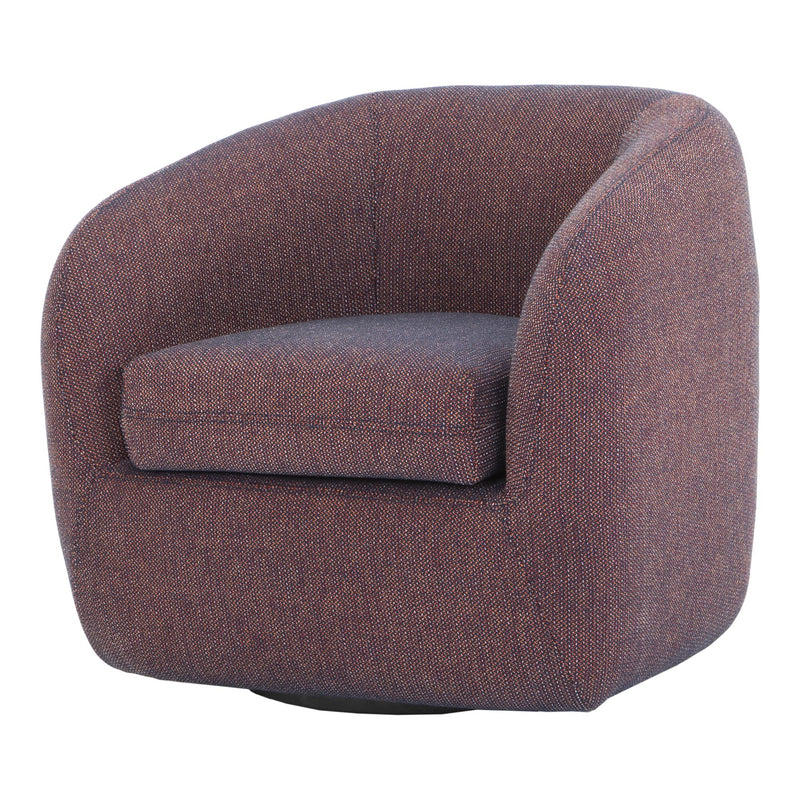 Moe's Home Collection Maurice Swivel Fabric Accent Chair JM-1003-12 IMAGE 2