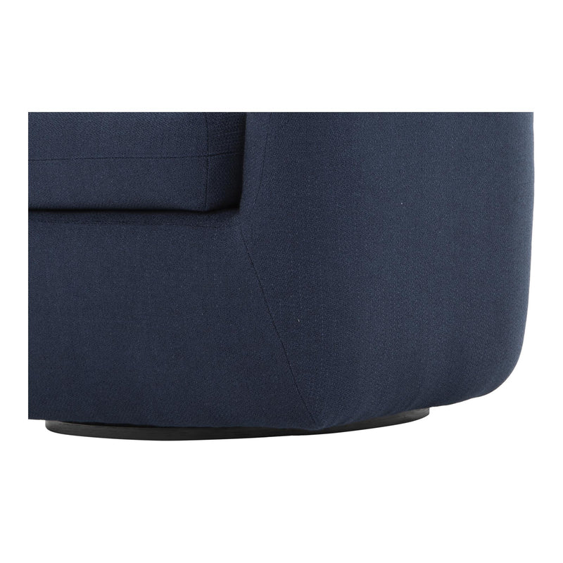 Moe's Home Collection Maurice Swivel Fabric Accent Chair JM-1003-46 IMAGE 7