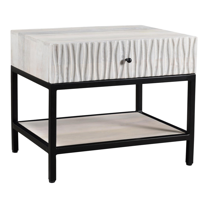 Moe's Home Collection Faceout 1-Drawer Nightstand VE-1079-18 IMAGE 2