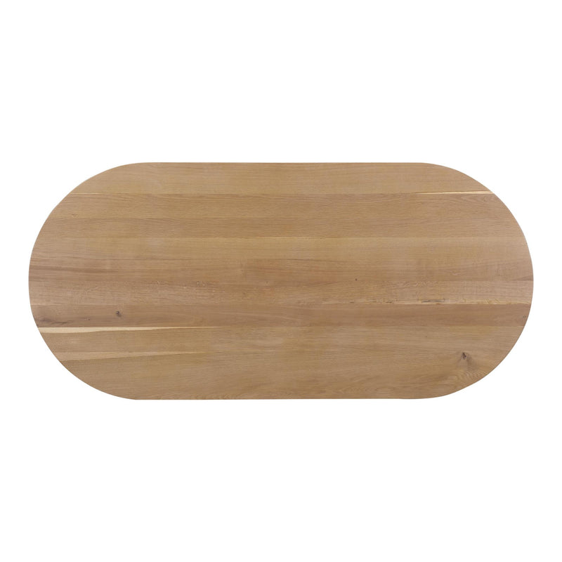 Moe's Home Collection Oval Trie Dining Table VE-1099-24 IMAGE 4