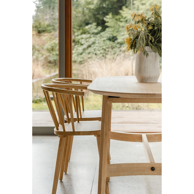 Moe's Home Collection Oval Trie Dining Table VE-1099-24 IMAGE 6