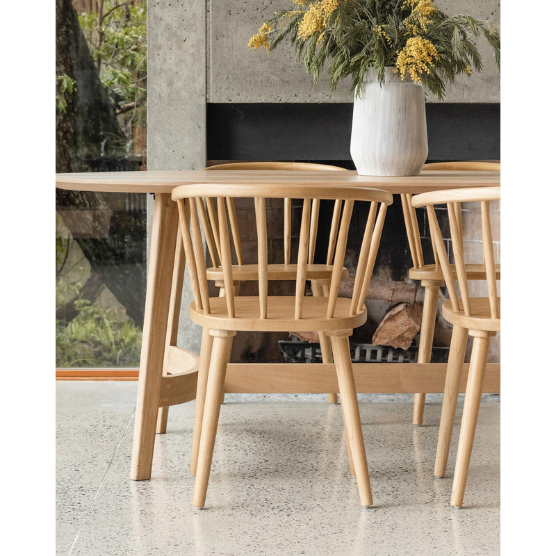 Moe's Home Collection Oval Trie Dining Table VE-1099-24 IMAGE 7