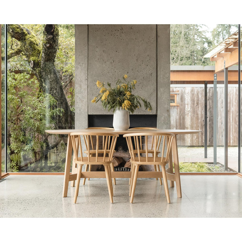 Moe's Home Collection Oval Trie Dining Table VE-1099-24 IMAGE 8