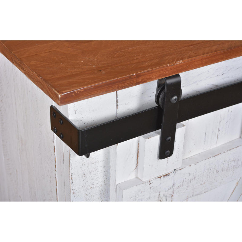 Horizon Home Furniture Jackson TV Stand with Cable Management H2130-070-WHT IMAGE 2