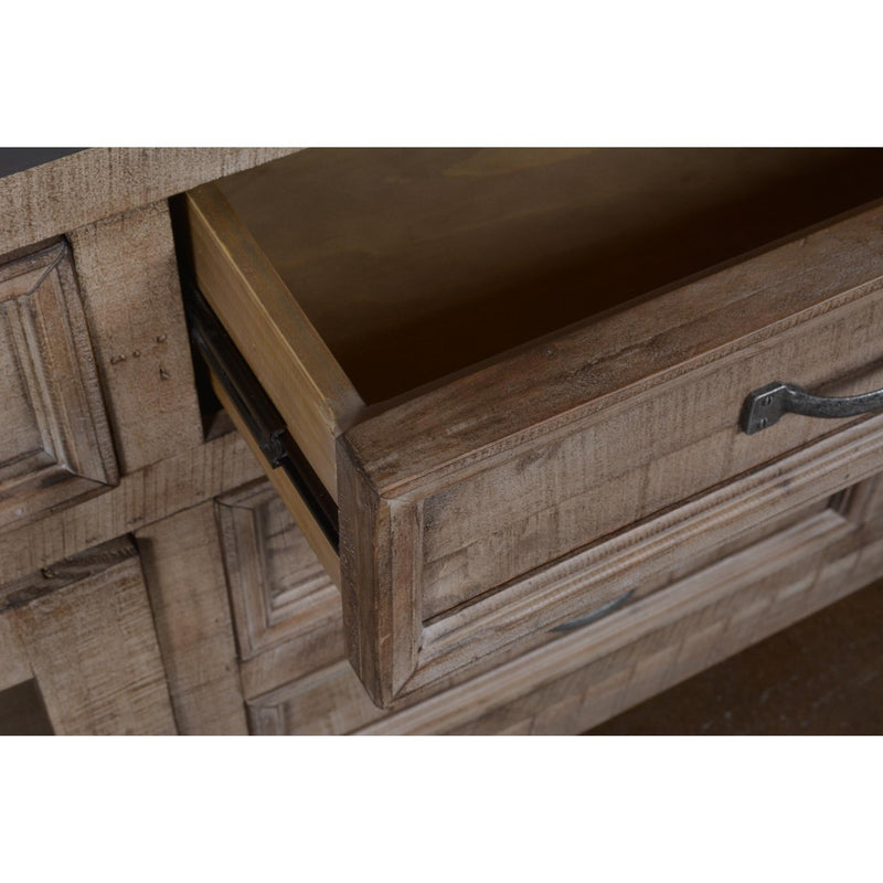 Horizon Home Furniture Urban Rustic TV Stand H2366-066-GRY IMAGE 4