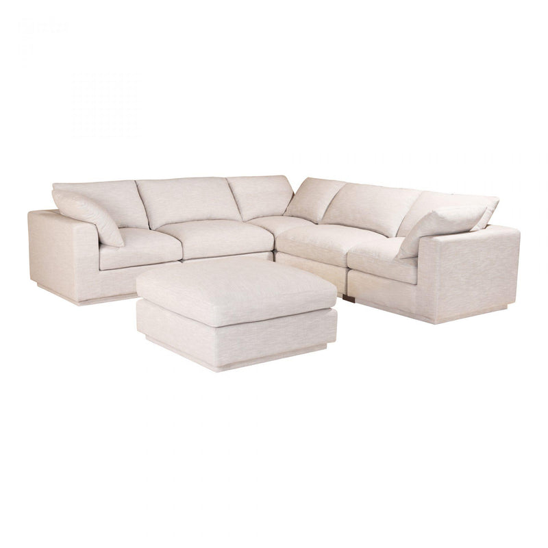 Moe's Home Collection Justin Signature Fabric 5 pc Sectional RN-1102-39/RN-1103-39/RN-1102-39/RN-1102-39/RN-1101-39 IMAGE 2
