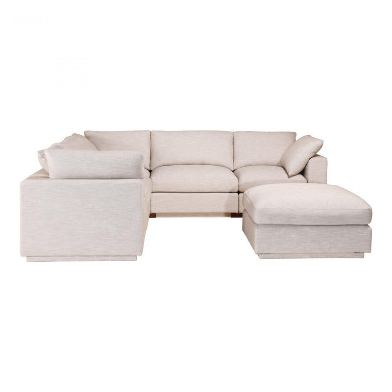 Moe's Home Collection Justin Signature Fabric 5 pc Sectional RN-1102-39/RN-1103-39/RN-1102-39/RN-1102-39/RN-1101-39 IMAGE 3