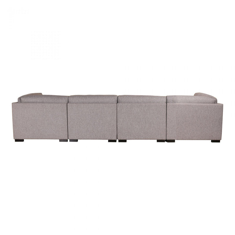 Moe's Home Collection Romeo Fabric 4 pc Sectional RN-1119-29 IMAGE 3
