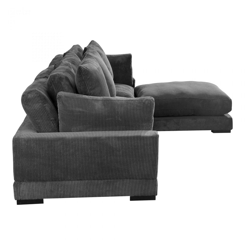 Moe's Home Collection Tumble Lounge Fabric 4 pc Sectional UB-1007-25/UB-1008-25/UB-1007-25/UB-1009-25 IMAGE 3