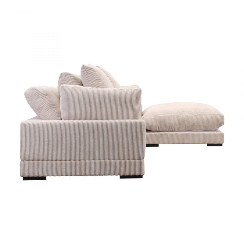 Moe's Home Collection Tumble Classic Fabric 4 pc Sectional UB-1007-14/UB-1008-14/UB-1007-14/UB-1009-14 IMAGE 3