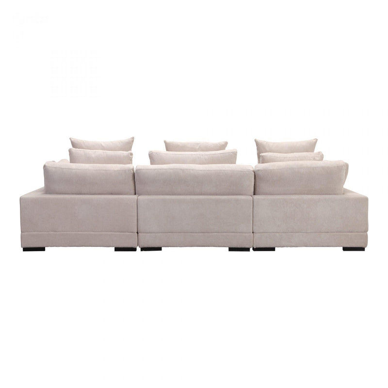 Moe's Home Collection Tumble Classic Fabric 4 pc Sectional UB-1007-14/UB-1008-14/UB-1007-14/UB-1009-14 IMAGE 4