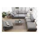 Moe's Home Collection Clay Fabric 5 pc Sectional YJ-1000-29/YJ-1001-29/YJ-1000-29/YJ-1001-29/YJ-1002-29 IMAGE 3