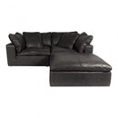 Moe's Home Collection Clay Lounge Leather 3 pc Sectional YJ-1009-02 IMAGE 2