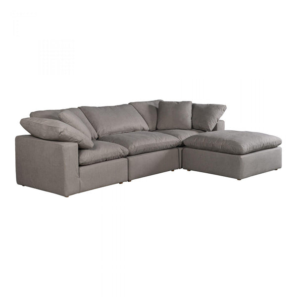 Moe's Home Collection Terra Condo Lounge Fabric 4 pc Sectional YJ-1015-29 IMAGE 1