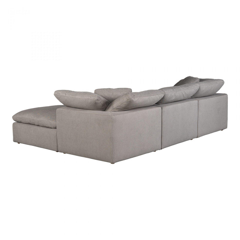 Moe's Home Collection Terra Condo Lounge Fabric 4 pc Sectional YJ-1015-29 IMAGE 3
