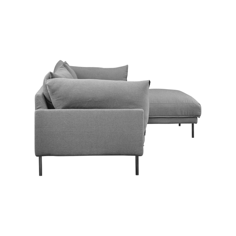 Moe's Home Collection Jamara Fabric 2 pc Sectional UB-1016-07-L IMAGE 3