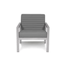 Palliser Quinn Stationary Leather Accent Chair 77078-02-EVOQUE-STONE IMAGE 1