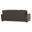 Palliser Westend Stationary Leather Match Sofa 77322-01-CLASSIC-ACORN-MATCH IMAGE 4