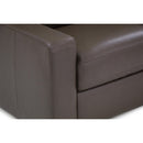 Palliser Westend Stationary Leather Match Sofa 77322-01-CLASSIC-ACORN-MATCH IMAGE 7