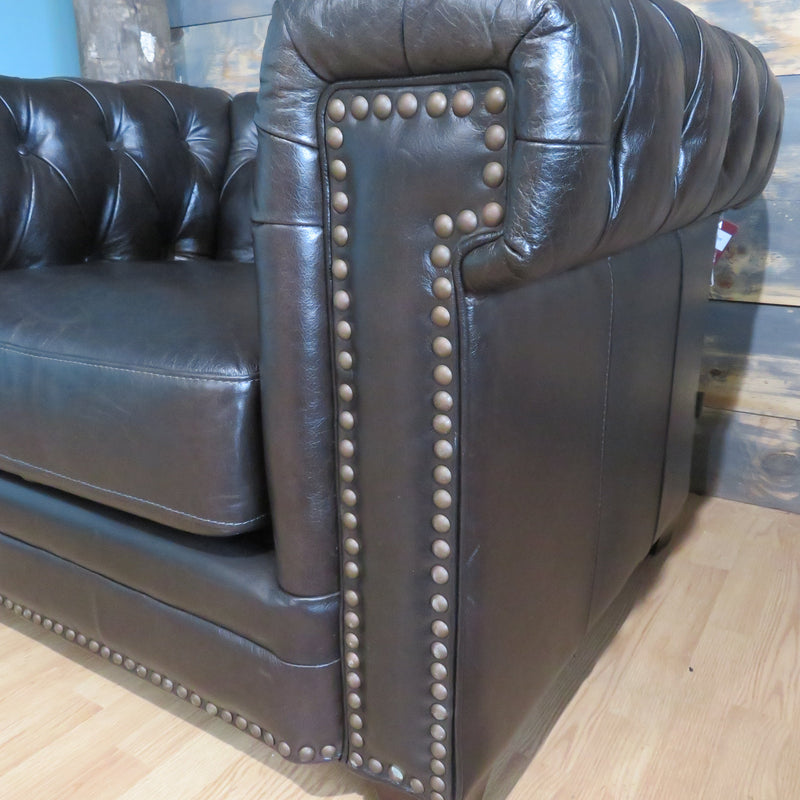 Hilton Leather Black Chair