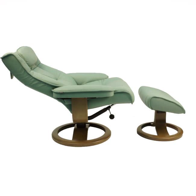 Fjords Regent Classic Comfort Recliner with Foot Stool SL Leather (Customize your own)