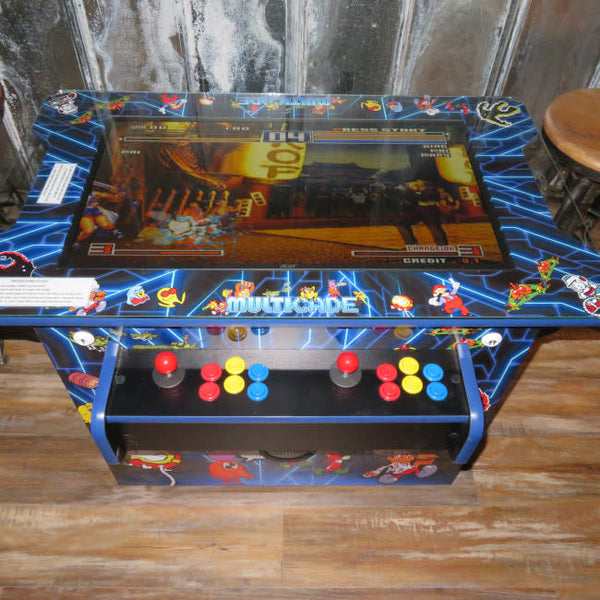 3 Sided Arcade Cocktail Table 3000 Game Package