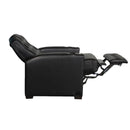 Renault Home Theater Chairs With Italian Leather Quickship Black And Brown Option