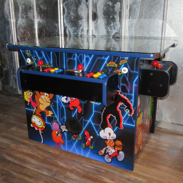 3 Sided Arcade Cocktail Table 3000 Game Package